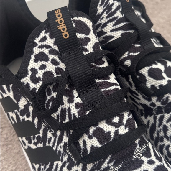 Adidas Sneakers Shoes Women’s 9 Leopard Print Cloudfoam Pure Athletic Running - Picture 3 of 7